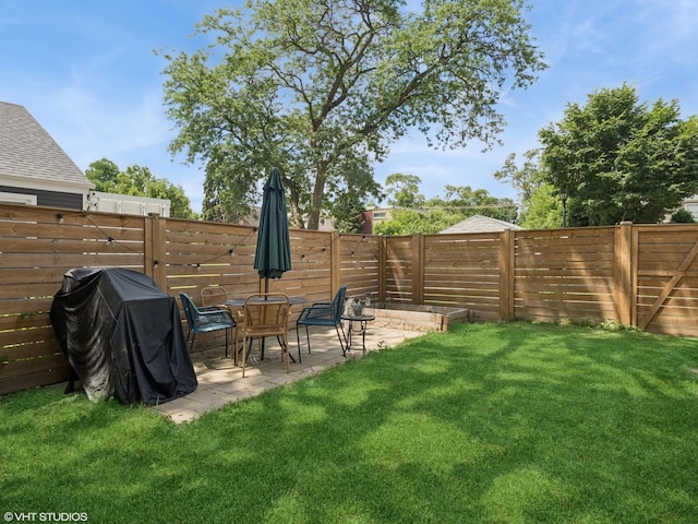 1339 Fowler Ave, Evanston, IL 60201 - fenced backyard featuring a patio area