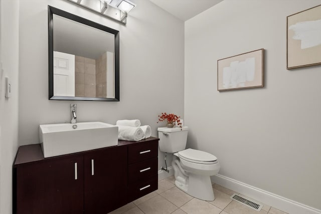 377 Aaron Ln, Bolingbrook, IL 60440 - bathroom featuring vanity and tile patterned floors