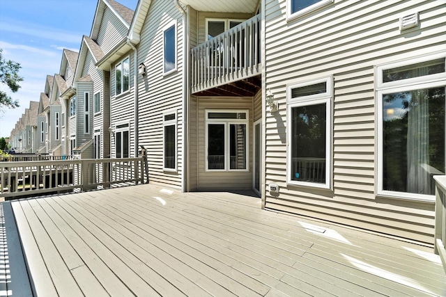 377 Aaron Ln, Bolingbrook, IL 60440 - view of wooden deck