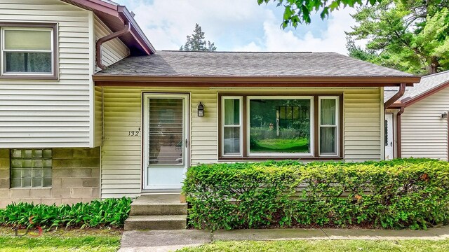 132 New St, Seneca, IL 61360 - entrance to property featuring roof with shingles