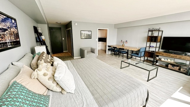 3600 N Lake Shore Dr Unit 2223, Chicago, IL 60613 - bedroom featuring wood finished floors and baseboards