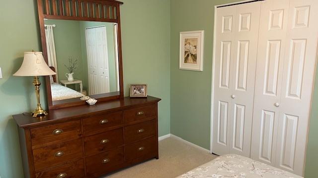 13216 N Country Club Ct Unit 2Aa, Palos Heights, IL 60463 - bedroom featuring carpet floors and a closet