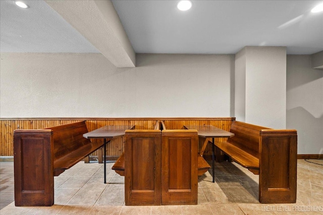 317 Plymouth Ct, Sycamore, IL 60178 - unfurnished office featuring recessed lighting and tile patterned floors