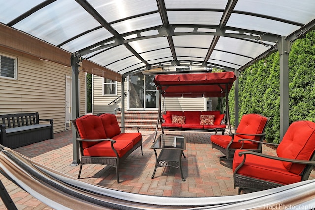 1569 Sherman Pl, Des Plaines, IL 60016 - view of patio with outdoor lounge area