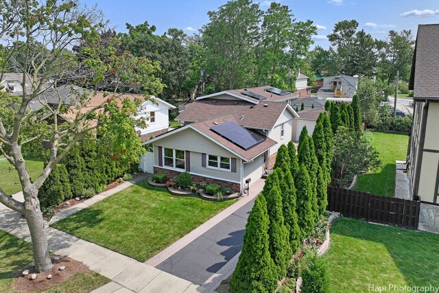 1569 Sherman Pl, Des Plaines, IL 60016 - aerial view of residential area