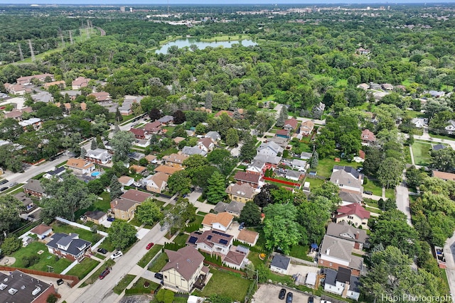 1569 Sherman Pl, Des Plaines, IL 60016 - view of property location with nearby suburban area and a large body of water