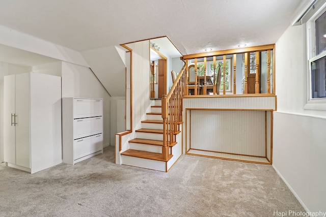 1569 Sherman Pl, Des Plaines, IL 60016 - stairway with carpet