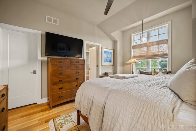 520 Ohio Ave, Saint Charles, IL 60174 - bedroom featuring light wood finished floors and a ceiling fan