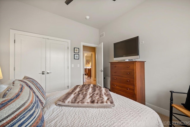 520 Ohio Ave, Saint Charles, IL 60174 - carpeted bedroom with a closet and baseboards