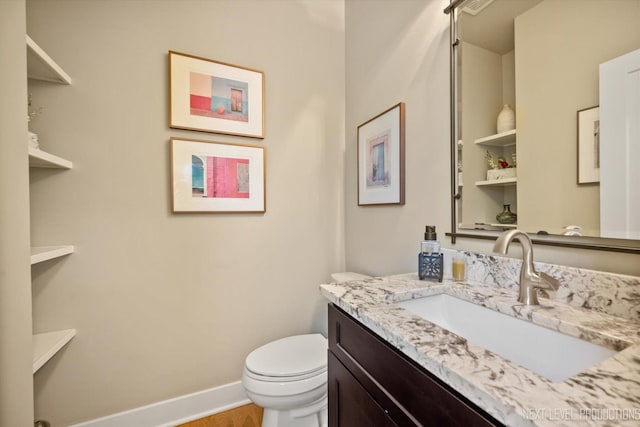 520 Ohio Ave, Saint Charles, IL 60174 - bathroom featuring vanity and wood finished floors