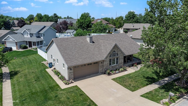 1245 Patriot Way, Bourbonnais, IL 60914 - aerial view of residential area
