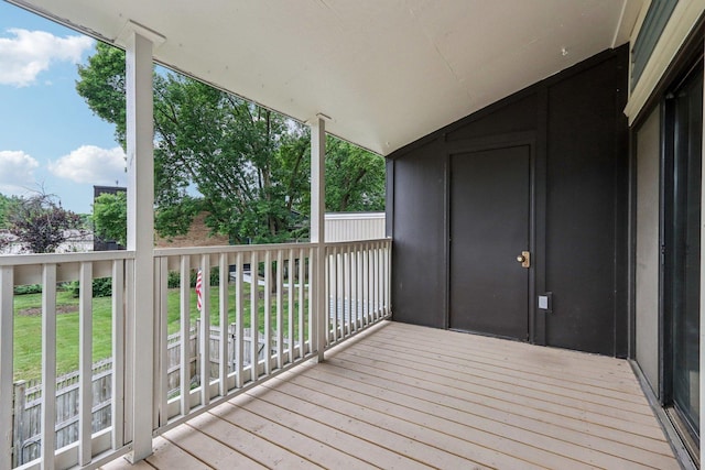 1495 S County Farm Rd Unit 2-4, Wheaton, IL 60189 - view of wooden deck