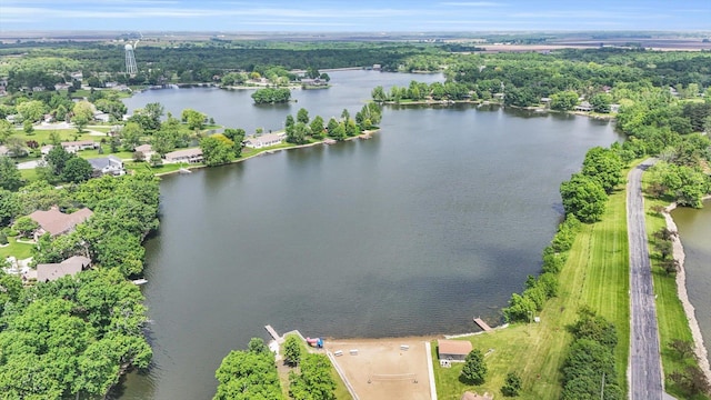 131 Shawnee Ln, Loda, IL 60948 - drone / aerial view of a nearby body of water