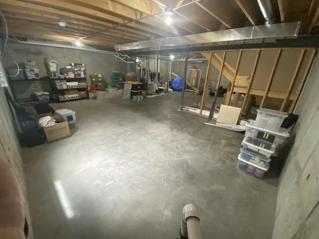 7009 W Crandall Ave, Worth, IL 60482 - view of unfinished below grade area