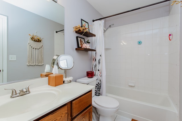 1622 Orchard Ave, Schaumburg, IL 60193 - full bath with vanity and shower / bath combination with curtain