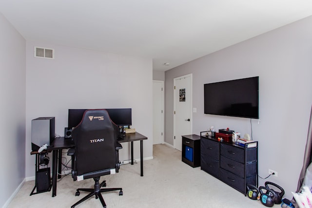 1622 Orchard Ave, Schaumburg, IL 60193 - home office featuring light colored carpet and baseboards