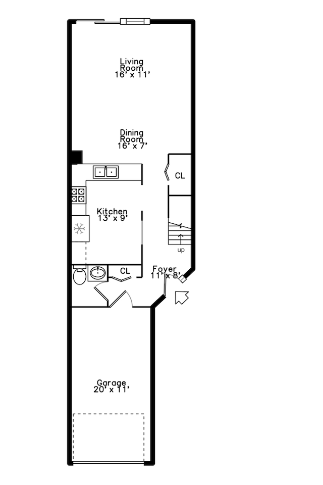 1622 Orchard Ave, Schaumburg, IL 60193 - view of room layout