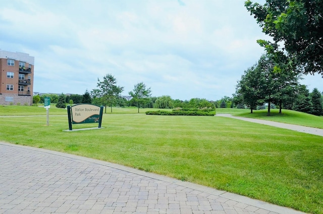 4199 Milford Ln Unit 4199, Aurora, IL 60504 - view of home's community featuring a yard