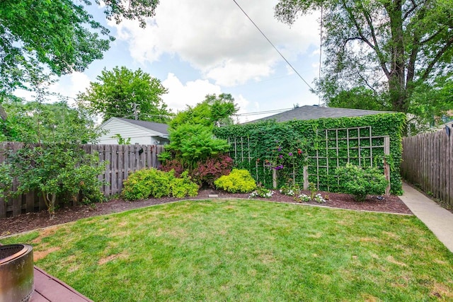 1923 Warren St, Evanston, IL 60202 - view of fenced backyard