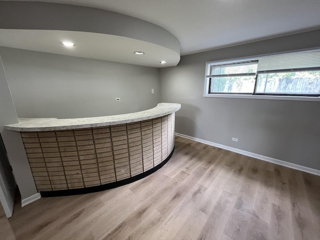15125 Waterman Dr, South Holland, IL 60473 - indoor dry bar featuring wood finished floors and recessed lighting