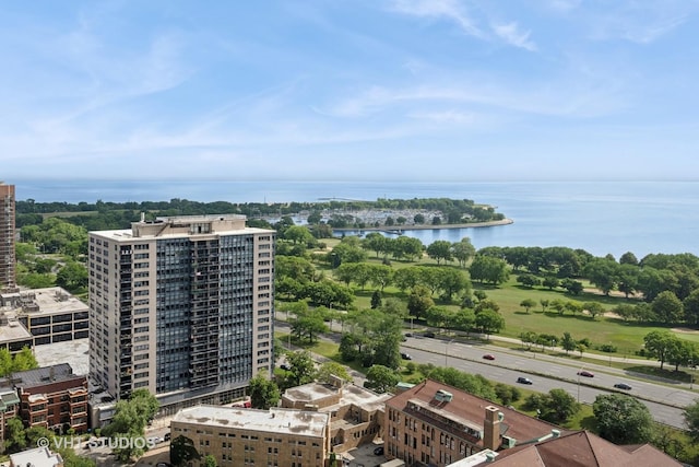 655 W Irving Park Rd Unit 2608, Chicago, IL 60613 - aerial view of a large body of water and apartment complex