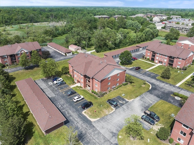 7020 Heritage Cir Unit 6-1D, Orland Park, IL 60462 - aerial view of a forest