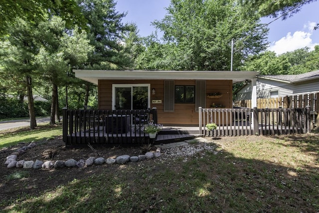38515 N Forest Ave, Spring Grove, IL 60081 - view of front of house featuring a deck