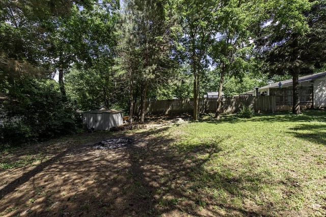 38515 N Forest Ave, Spring Grove, IL 60081 - view of yard featuring a storage shed