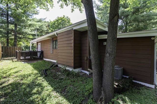 38515 N Forest Ave, Spring Grove, IL 60081 - view of property exterior featuring a central air condition unit