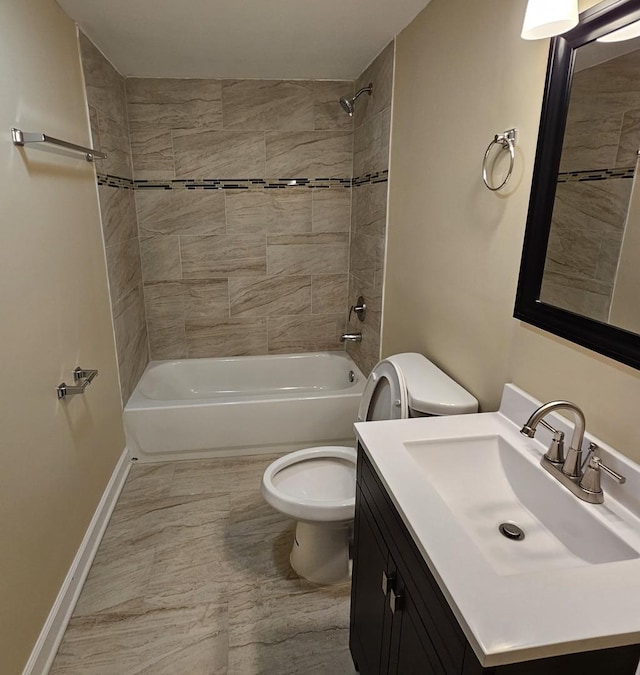 4428 Virginia Ave, Rockford, IL 61101 - bathroom with vanity and tub / shower combination