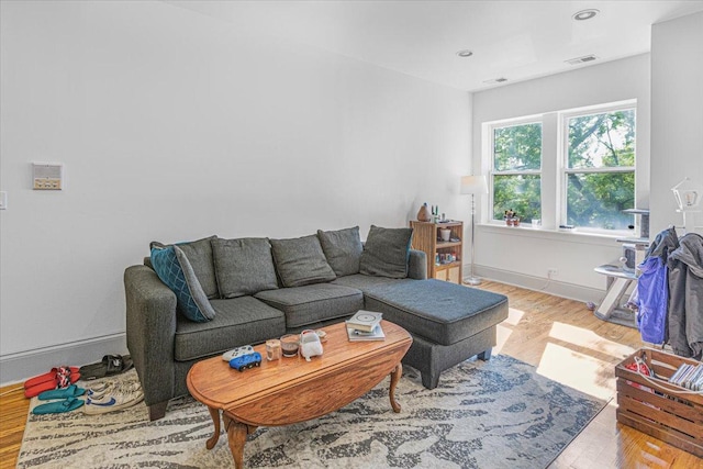 4855 N Springfield Ave Unit 3, Chicago, IL 60625 - living area with wood finished floors and baseboards