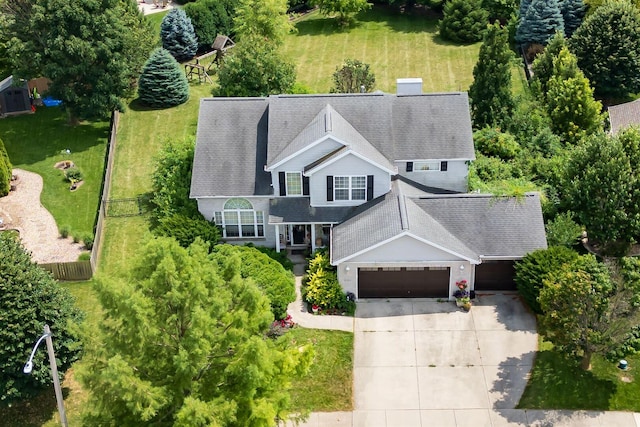 2321 Hayden Way, Normal, IL 61761 - aerial view of property and surrounding area