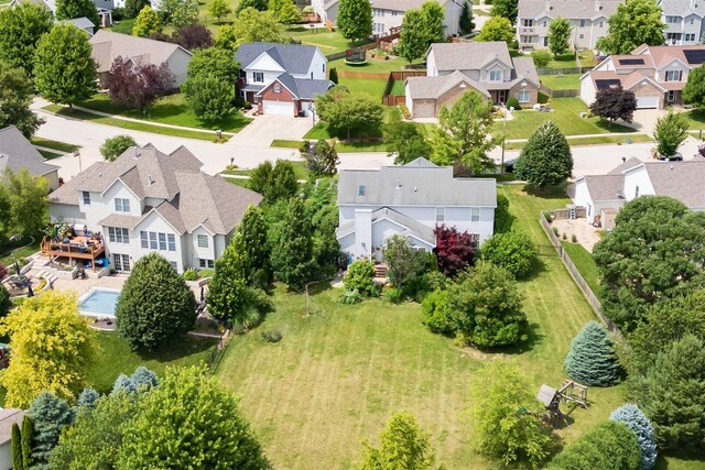 2321 Hayden Way, Normal, IL 61761 - aerial perspective of suburban area