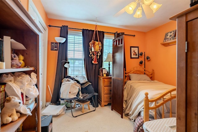 2321 Hayden Way, Normal, IL 61761 - carpeted bedroom with ceiling fan