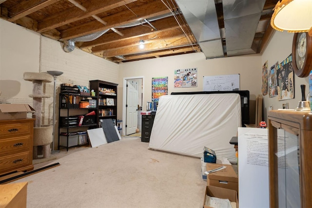 2321 Hayden Way, Normal, IL 61761 - basement with carpet flooring