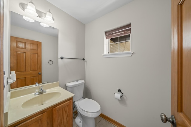 940 Hyte St, Plano, IL 60545 - half bathroom featuring tile patterned floors and vanity