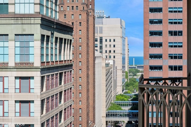21 E Huron St Unit 1407, Chicago, IL 60611 - view of property with a view of city and a water view