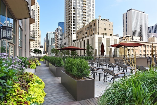 21 E Huron St Unit 1407, Chicago, IL 60611 - view of property's community featuring a skyline view