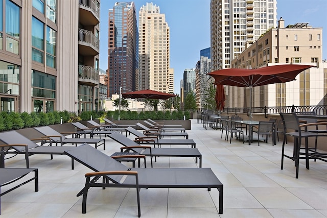 21 E Huron St Unit 1407, Chicago, IL 60611 - view of community with a skyline view