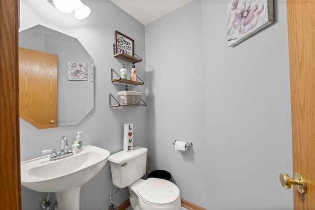 10931 Cape Cod Ln, Huntley, IL 60142 - half bath featuring toilet and a sink