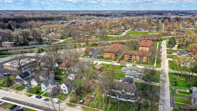 7007 W 110th St, Worth, IL 60482 - aerial view of property's location featuring nearby suburban area