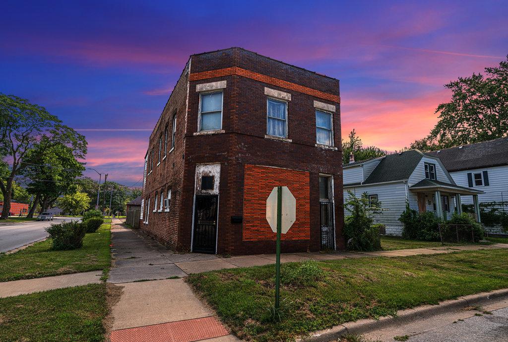 12401 S Green St, Calumet Park, IL 60827 - view of front of house with brick siding