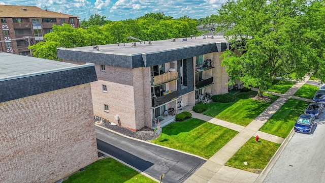 10354 Parkside Ave Unit 3A, Oak Lawn, IL 60453 - view from above of property