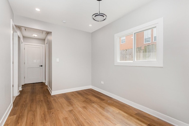 527 N Saint Louis Ave, Chicago, IL 60624 - empty room featuring light wood finished floors and baseboards