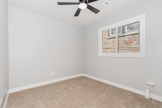 527 N Saint Louis Ave, Chicago, IL 60624 - empty room featuring carpet floors and a ceiling fan