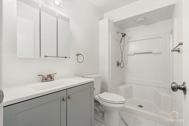 17437 Yakima Dr, Lockport, IL 60441 - full bath featuring a shower and vanity