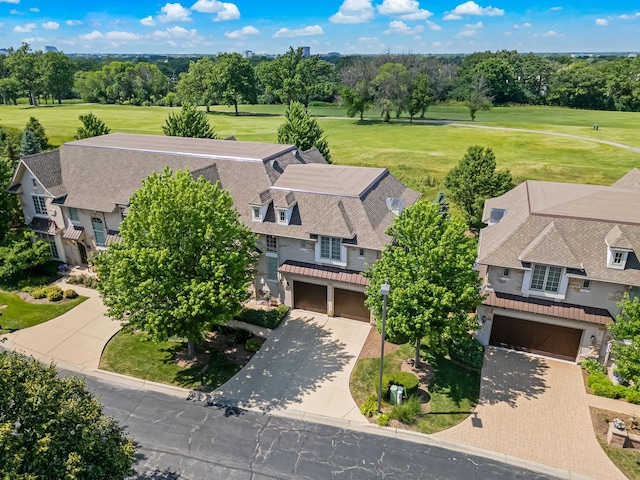 8 Willowcrest Dr, Oak Brook, IL 60523 - bird's eye view of a golf club