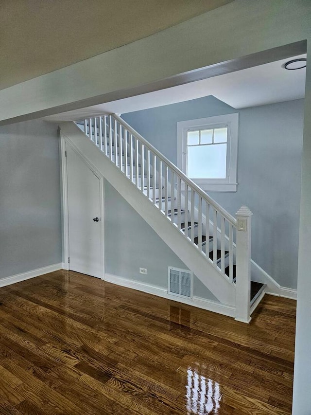 14610 Lincoln Ave, Dolton, IL 60419 - staircase featuring wood finished floors