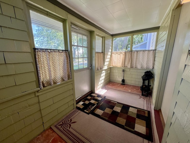 1713 Glenn Park Dr, Champaign, IL 61821 - view of unfurnished sunroom