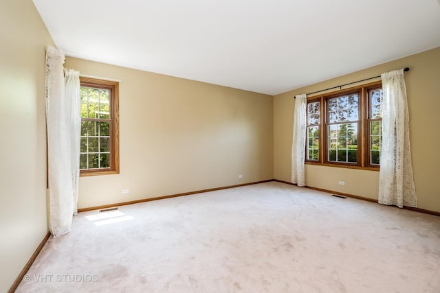 1266 Thorndale Ln, Lake Zurich, IL 60047 - spare room featuring carpet and baseboards